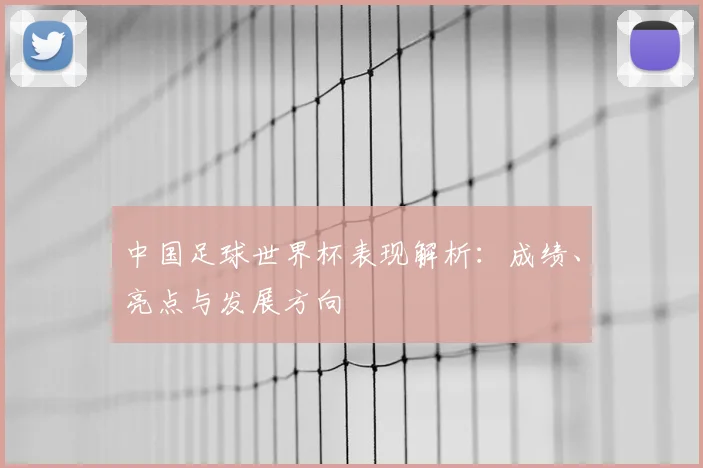中国足球世界杯表现解析：成绩、亮点与发展方向